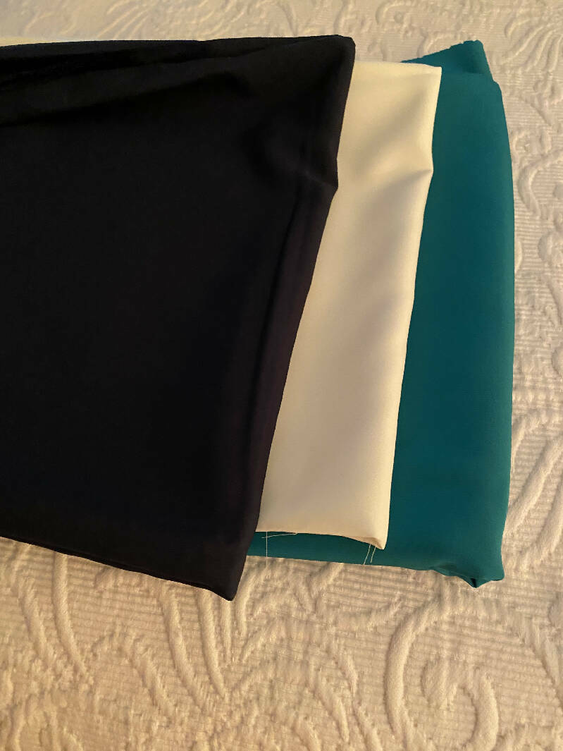 100% Poly Crepe de Chine