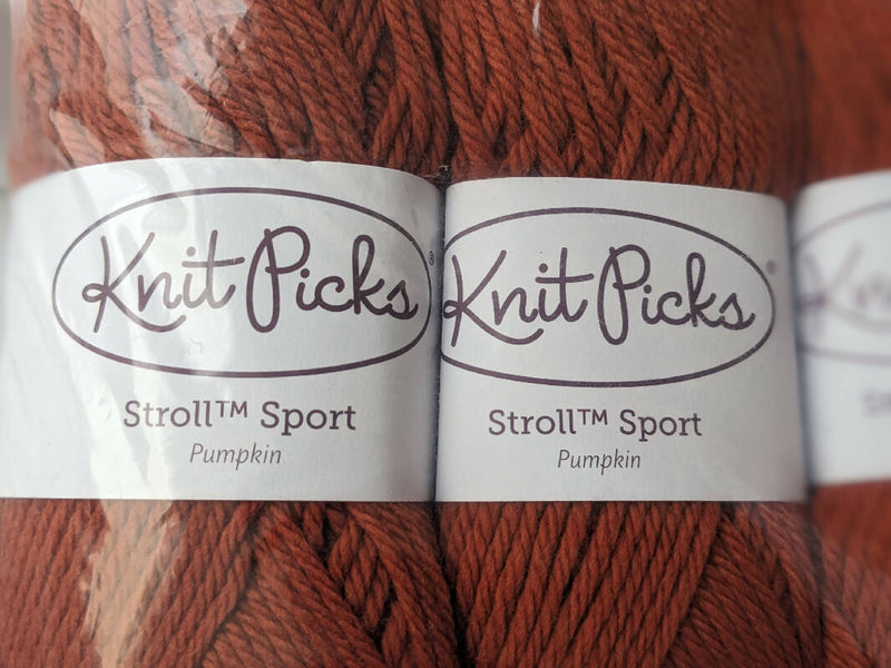 Knit Picks Stroll Sport, Pumpkin