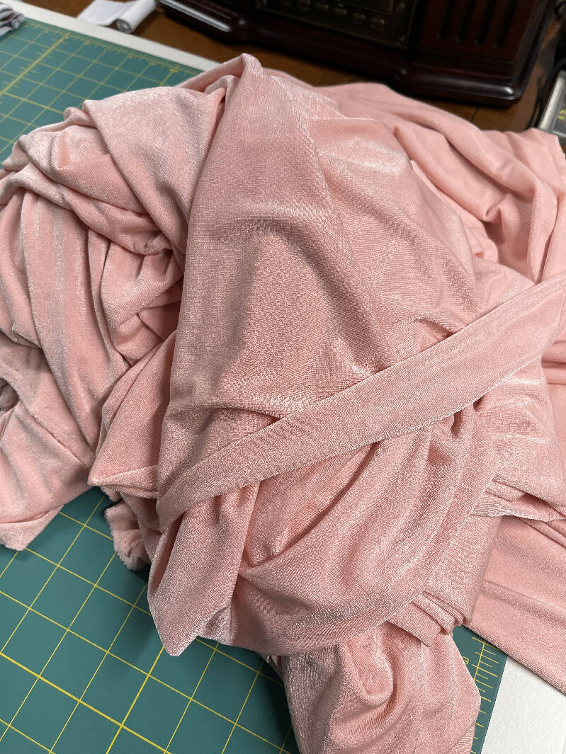 Yardage Ballet Slipper Pink Polyethlene/Spandex Slinky Knit