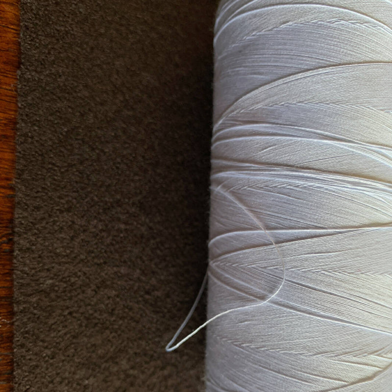 Brown Wool Crepe Knit - Yardage