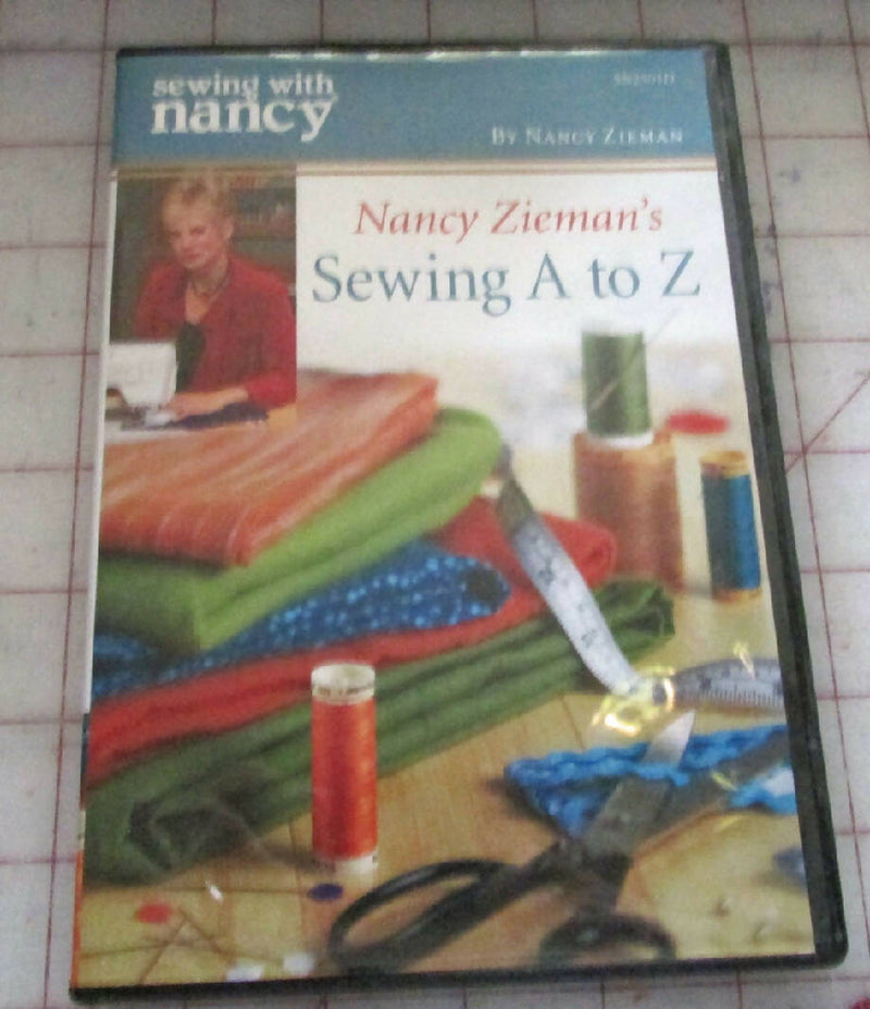 Sewing A-Z DVD by Nancy Zieman