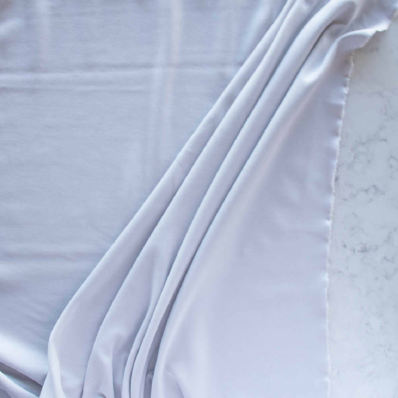 Birch Organic Fabrics - Dove Solid Interlock Knit