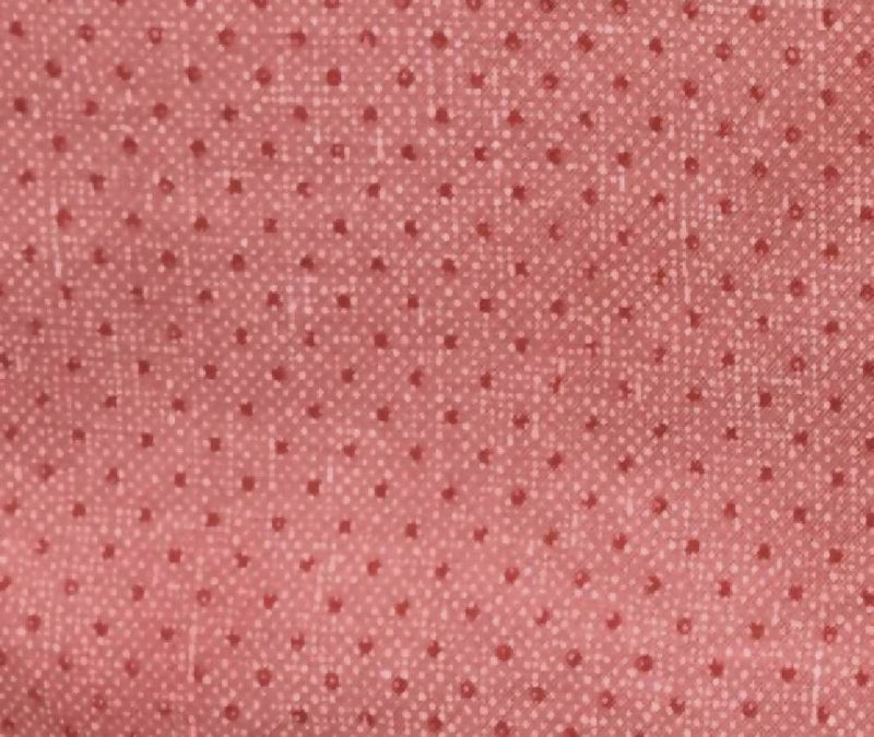 Cotton- Clothworks Lullaby - Pink Vintage Dot