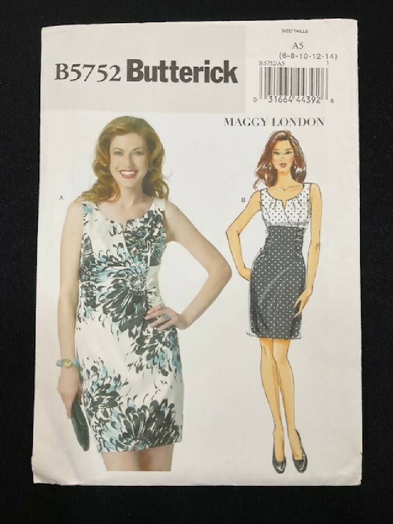 Butterick 5752 Pattern