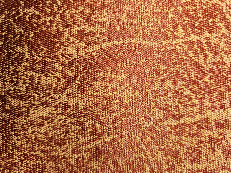 Rust and Gold Homme Decorator Fabric
