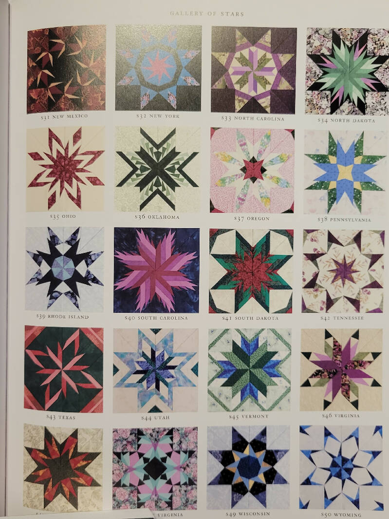 50 Fabulous Paper-Pieced Stars Book