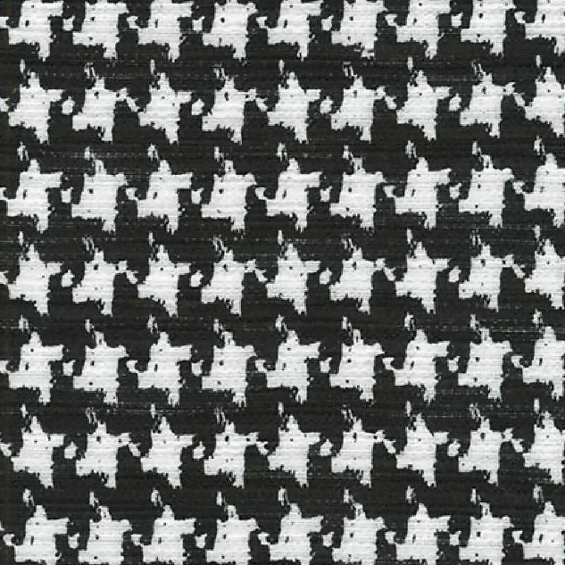 NEW Cotton Boucle, Large Black and White Houndstooth - sold by the HALF YARD - 100% cotton garment fabric - R Kaufman