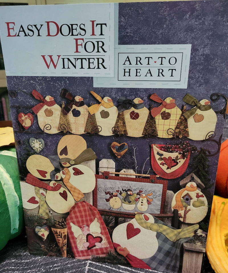 Easy Does It For Winter Art-To Heart Book by Nancy Halvorsen