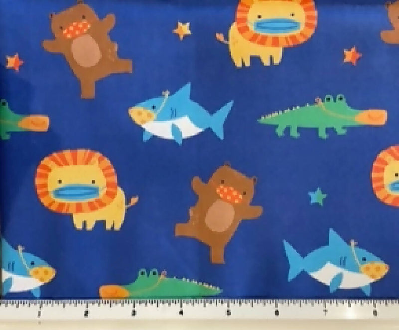 Mask Up! 14x 42" Soft cotton fabric