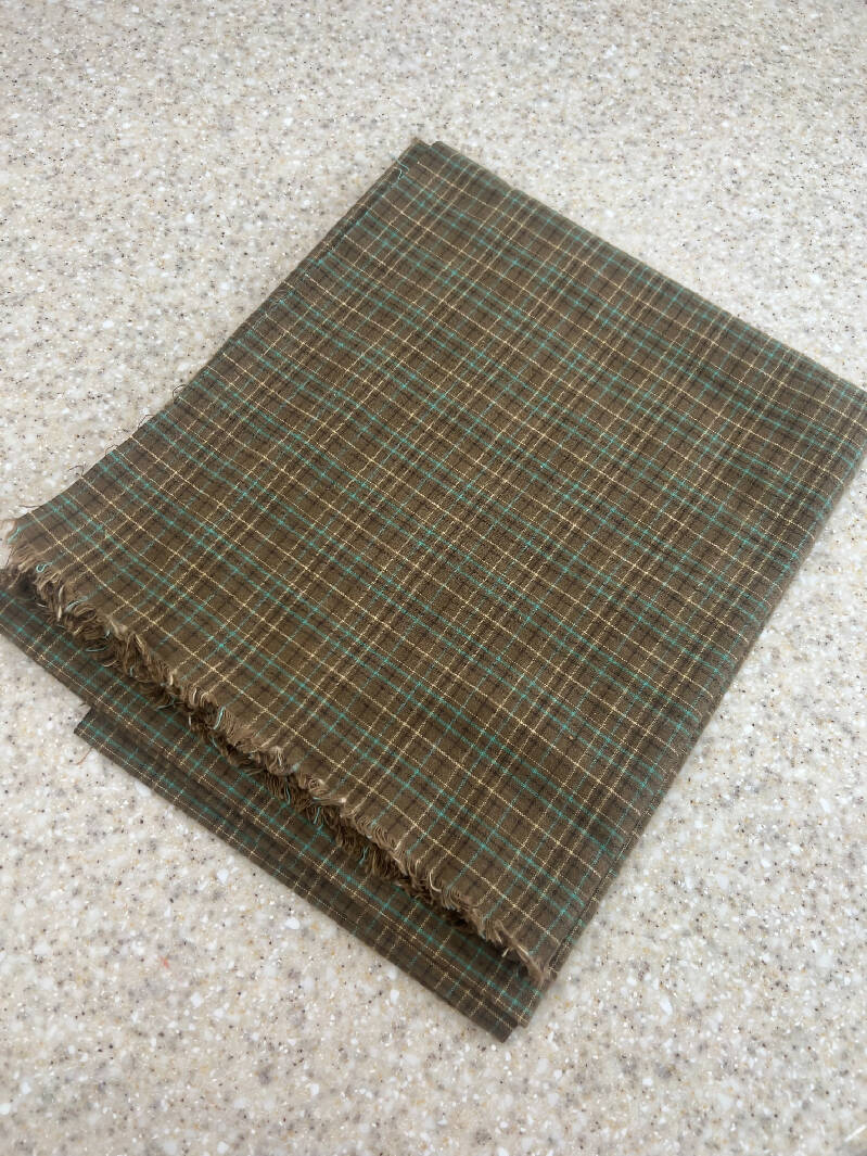 Olive Green Flannel