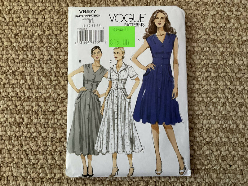 8 Vogue patterns bundle