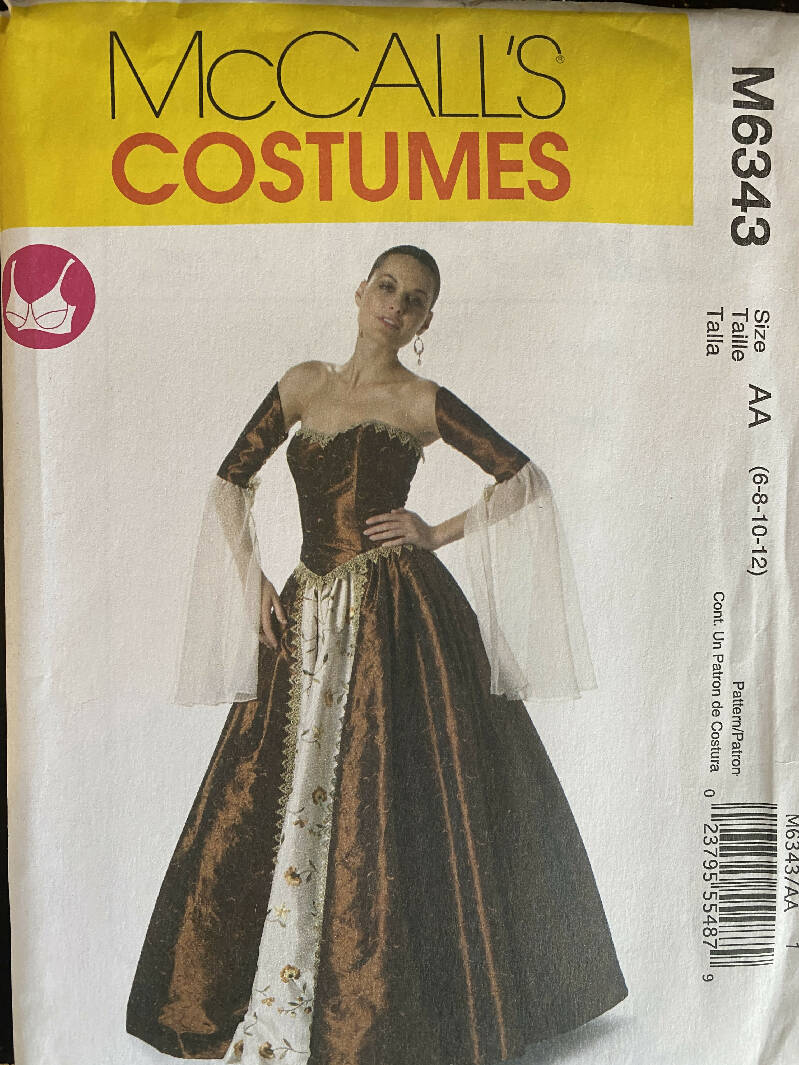 McCall’s Costume Pattern 6343