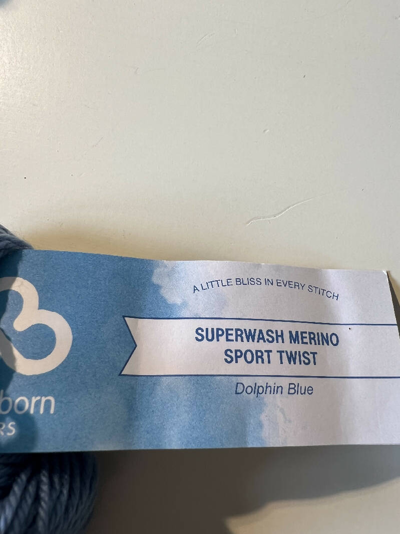 Cloudborn Fibers Superwash Merino Sport Twist