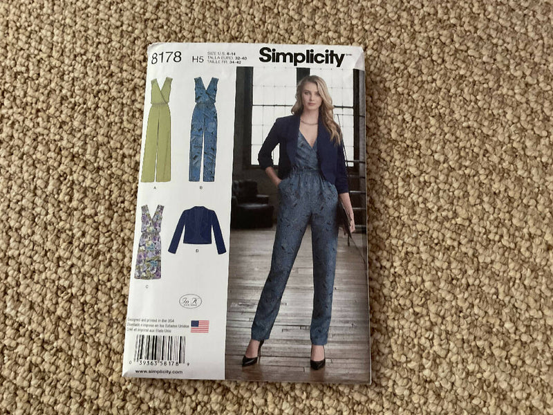 8 Tops and Bottoms Patterns bundle, Simplicity and McCalls