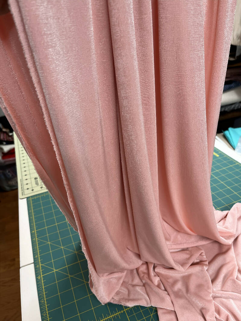 Yardage Ballet Slipper Pink Polyethlene/Spandex Slinky Knit