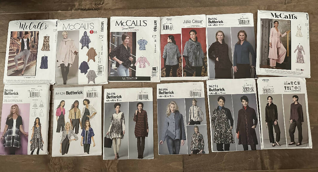 Collection of 36 Big Four Sewing Patterns Destashify