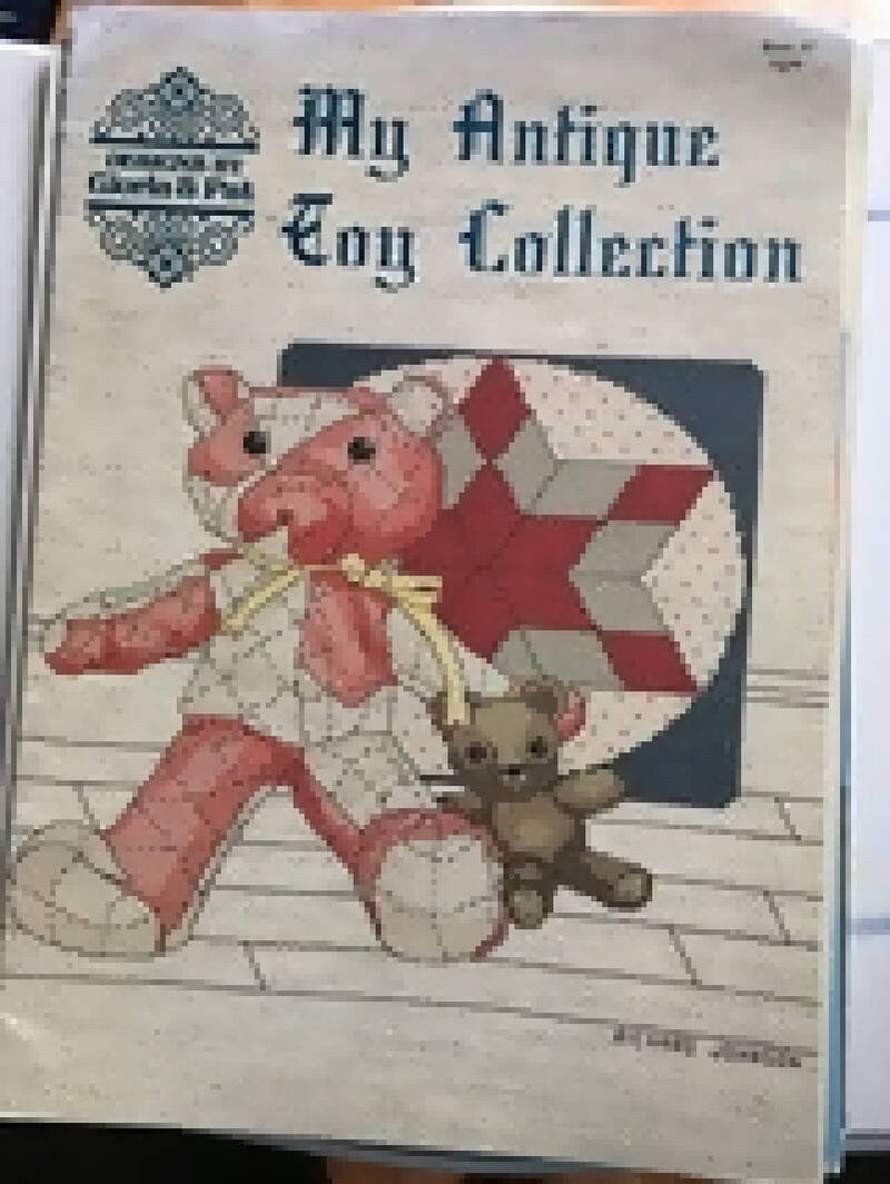 My Antique Toy Collection Counted Cross Stitch Book 