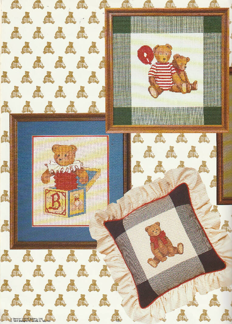 A Bear Book Counted Cross Stitch Book 31