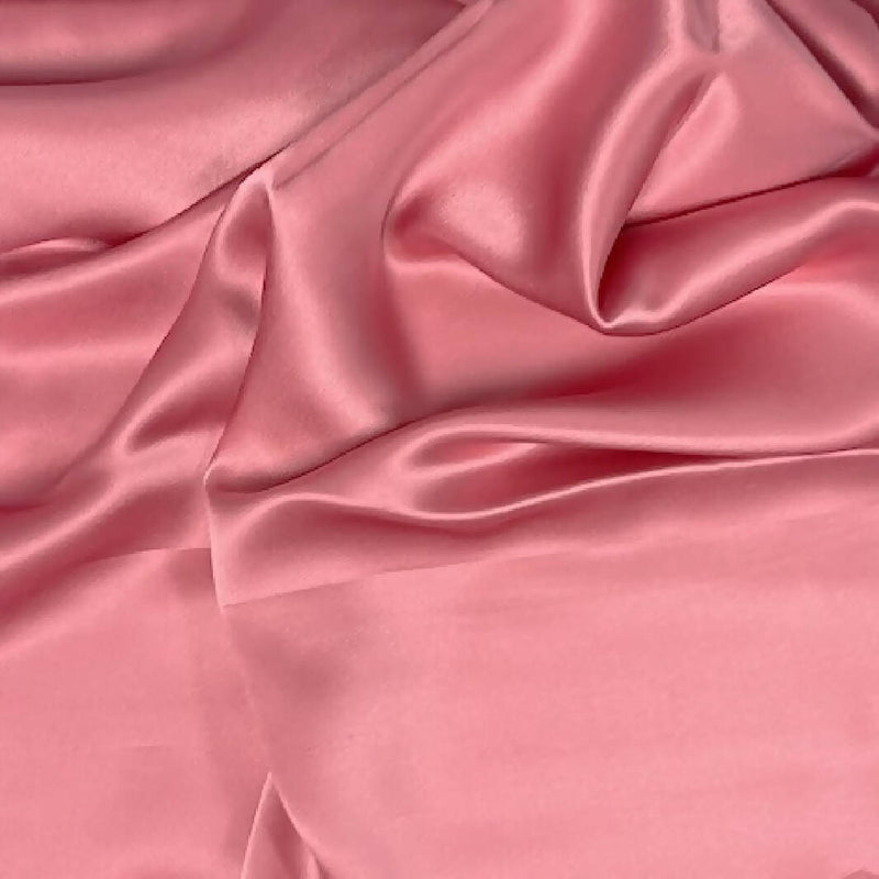 Pink Silk Charmeuse - 3/4 Yd