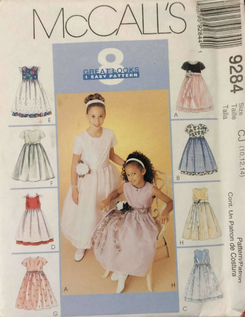 Girls Sewing Patterns Dresses Butterick McCall&
