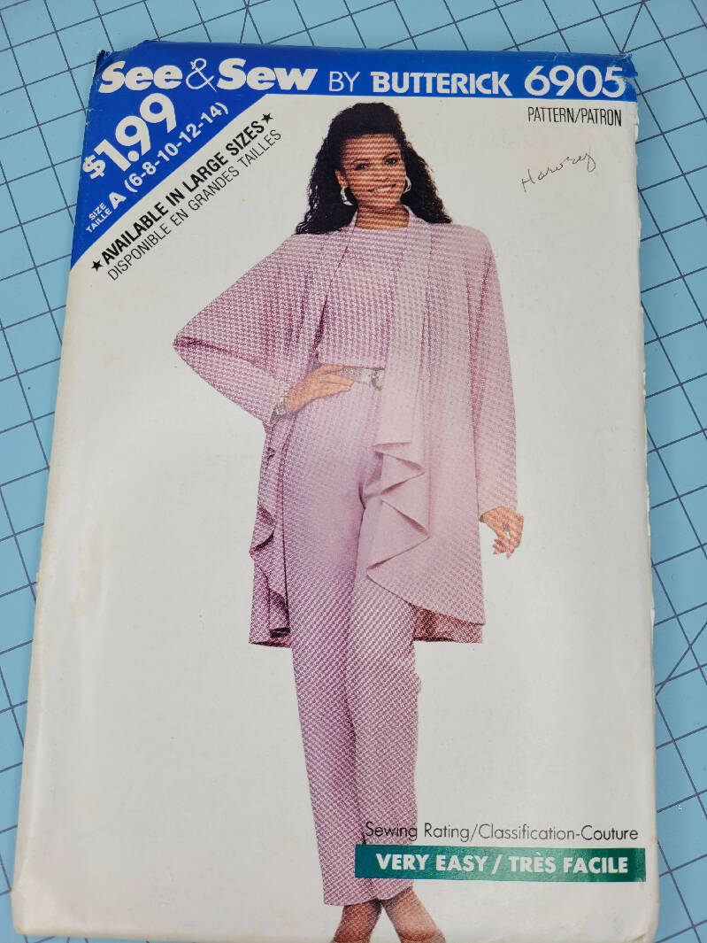 Butterick See & Sew 6905