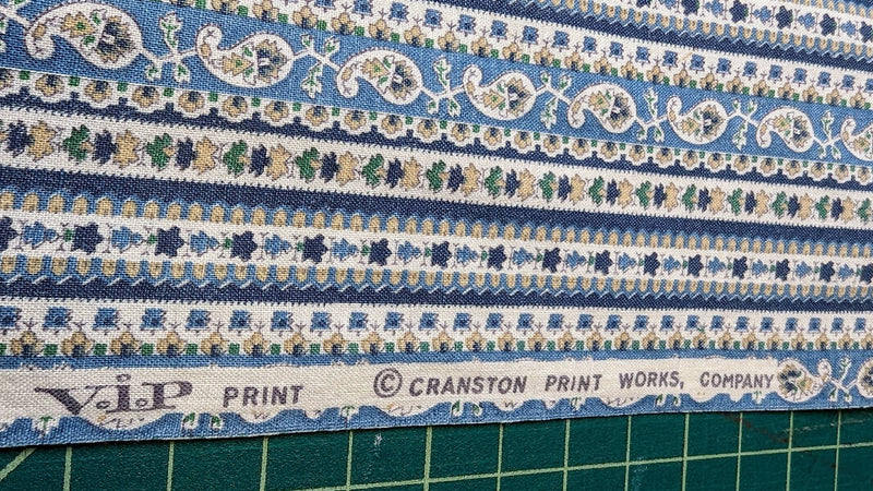 Shades of Blue Mixed Print Cotton Woven Fabric Bundle - 3 Pieces