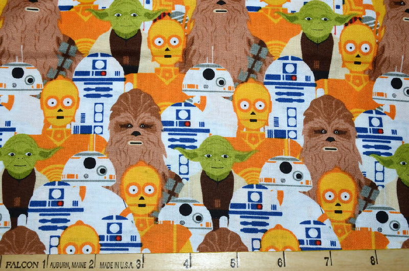 Star Wars 100% Cotton Quilting or Crafting Fabric by the Yard