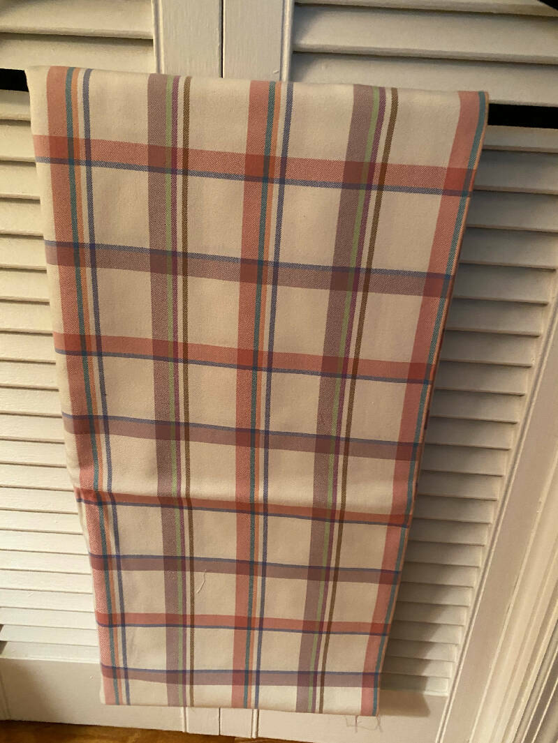 100% Cotton Plaid Twills