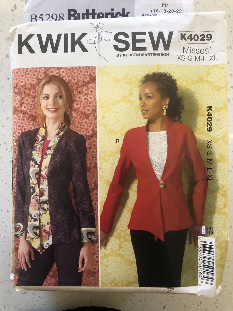 Kwik Sew Pattern No. 4029 - Misses&