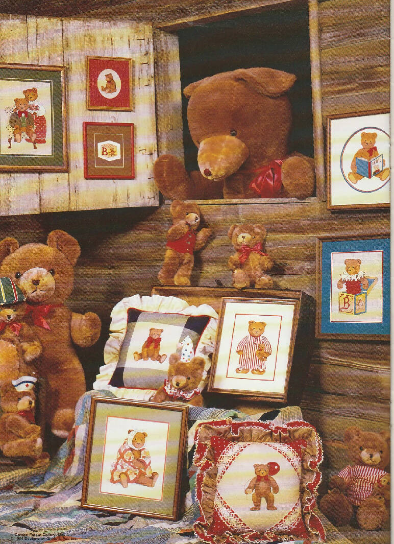 A Bear Book Counted Cross Stitch Book 31