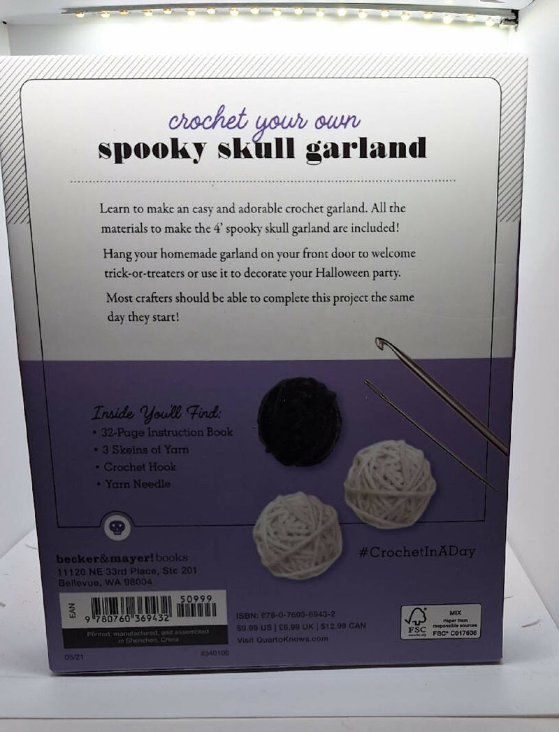 Crochetcspooky garland kit